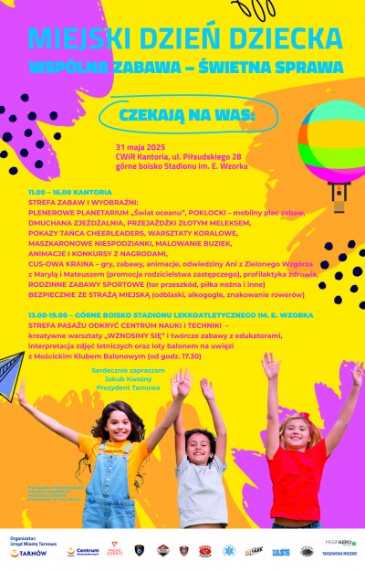 Pasaż Odkryć na Miejskim Dniu Dziecka w Tarnowie – WZNOSIMY SIĘ!