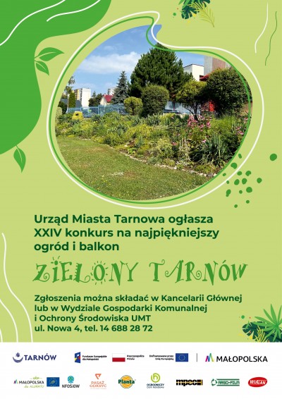 Pasaż Odkryć partnerem konkursu na najpiękniejszy ogród i balkon "Zielony Tarnów"